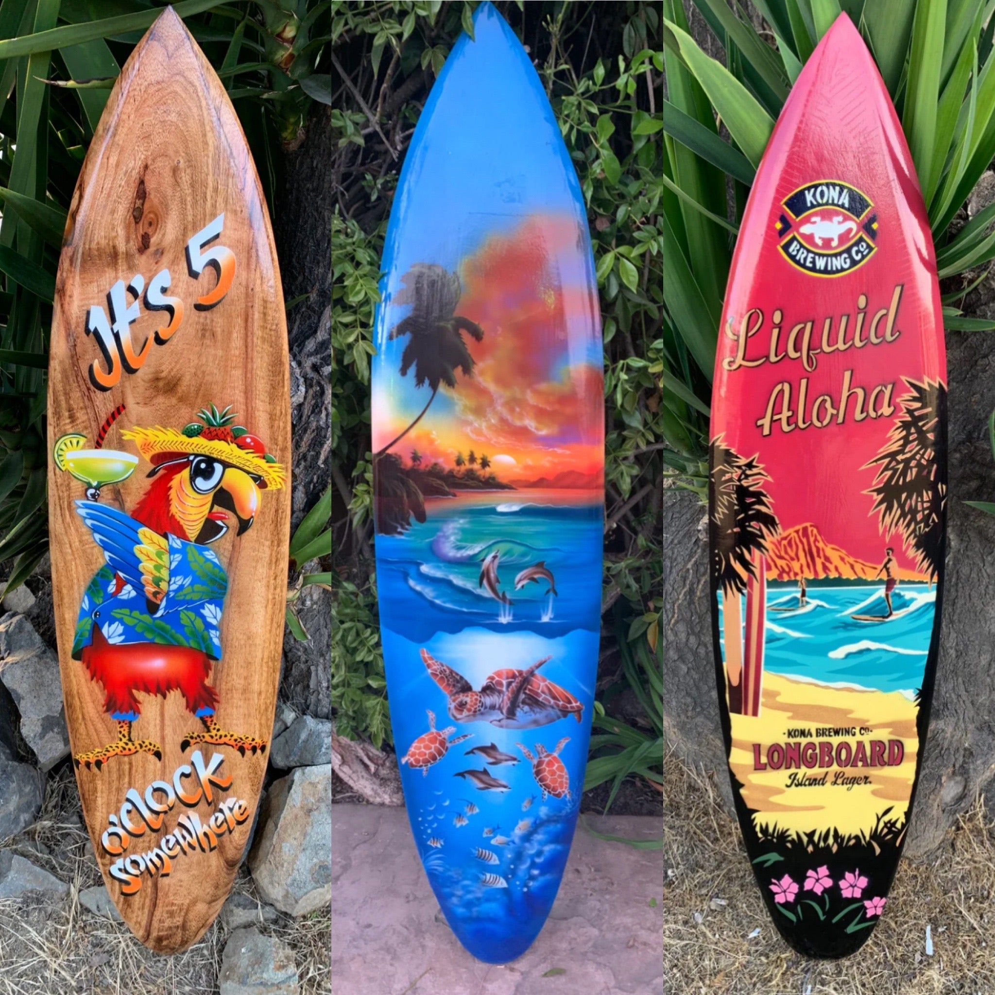 Airbrushed Surfboards