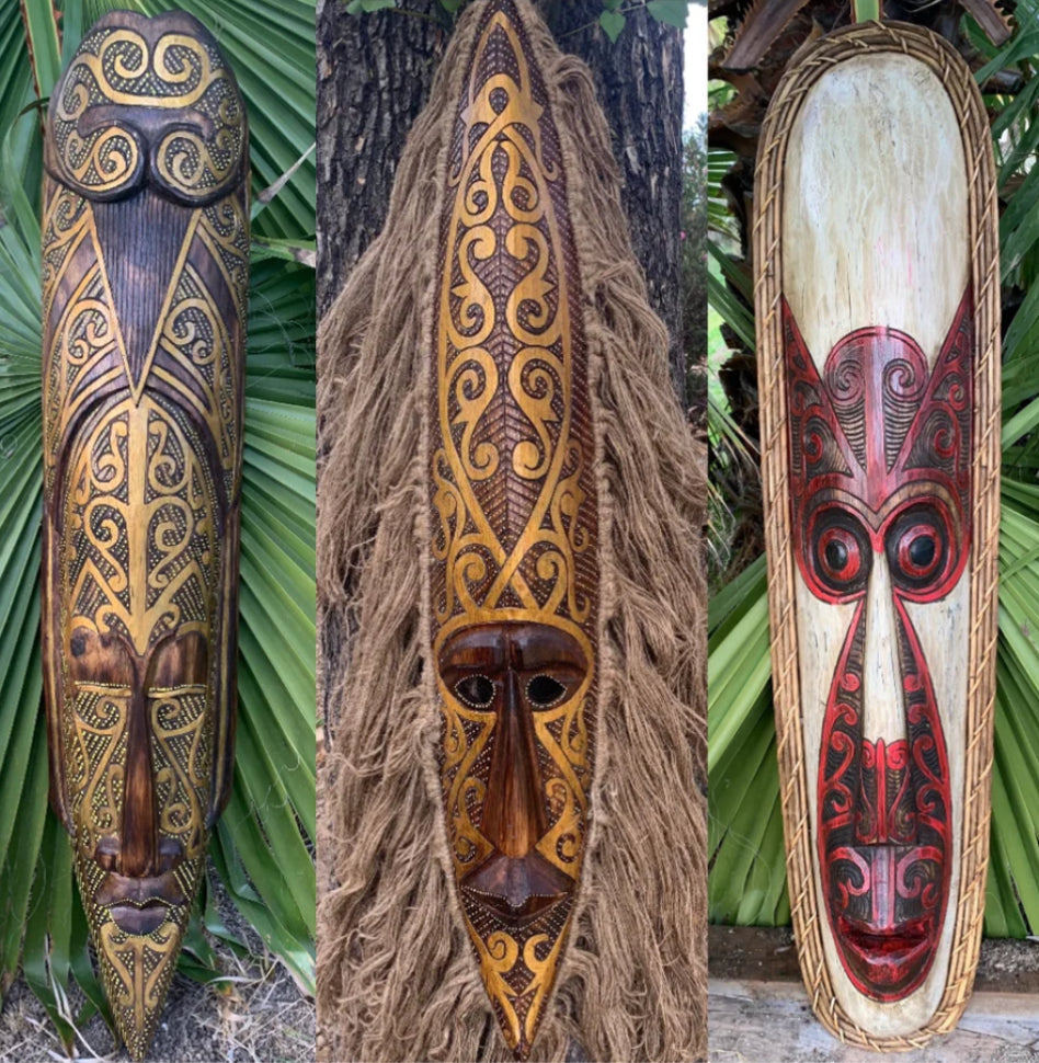 Primitive Masks & Asmat Statues
