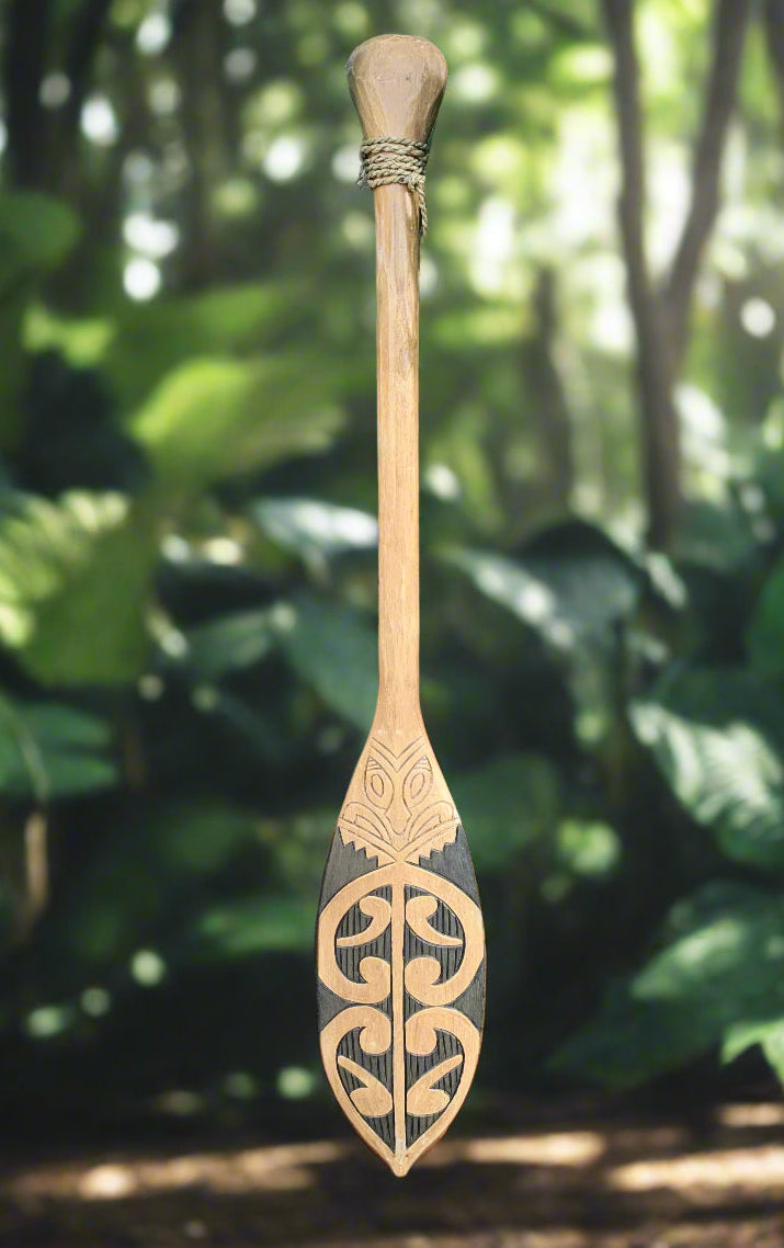 Decorative Tribal Tiki Paddle/Oar Nautical Decor Tiki Bar 39"x 6" Inches