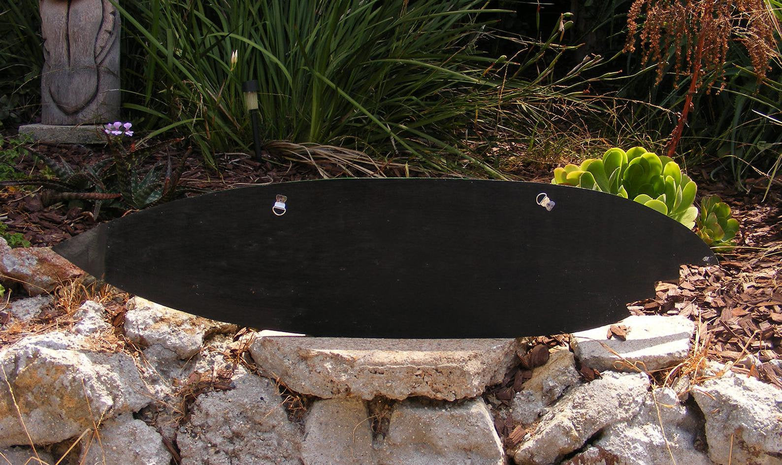 Pacifico Surfboard Tropical Wall Plaque  39"x 10"